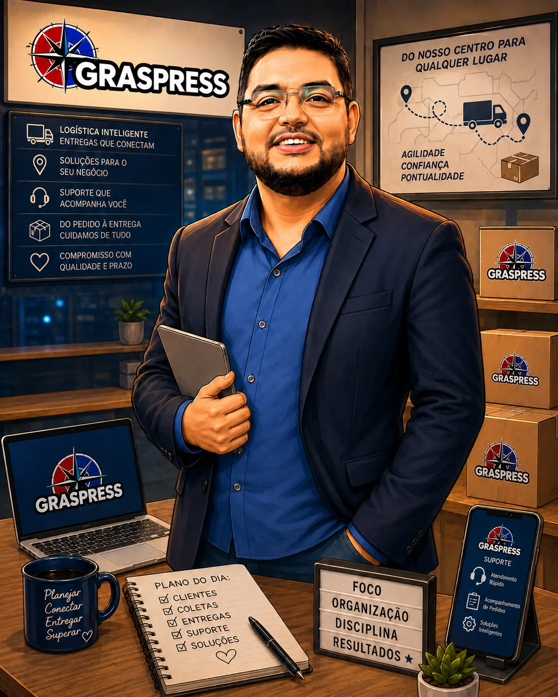 Imagem institucional da Graspress